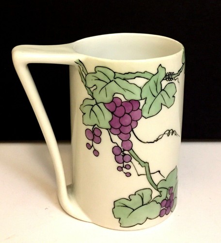 The Geo H. Bowman Co Cleveland, Oh. Mug Grape Pattern - Picture 5 of 8
