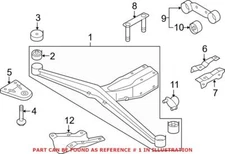Genuine OEM Rear Differential Carrier For Saab 32007108