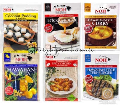 NOH hawaiian Variety Pack Of 6 Flavors (Packets)