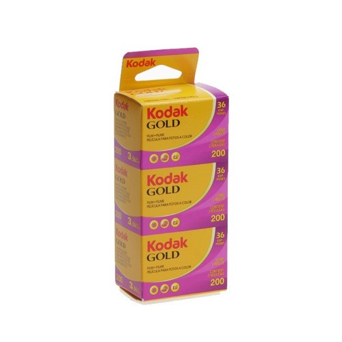 3x Kodak GOLD 200 35mm 36exp Quality Cheap Colour Print Film