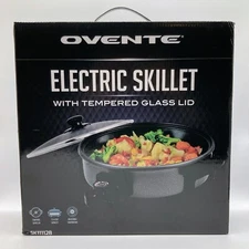 Ovente Electric Skillet with Non-Stick Aluminum Body SK11112 Series