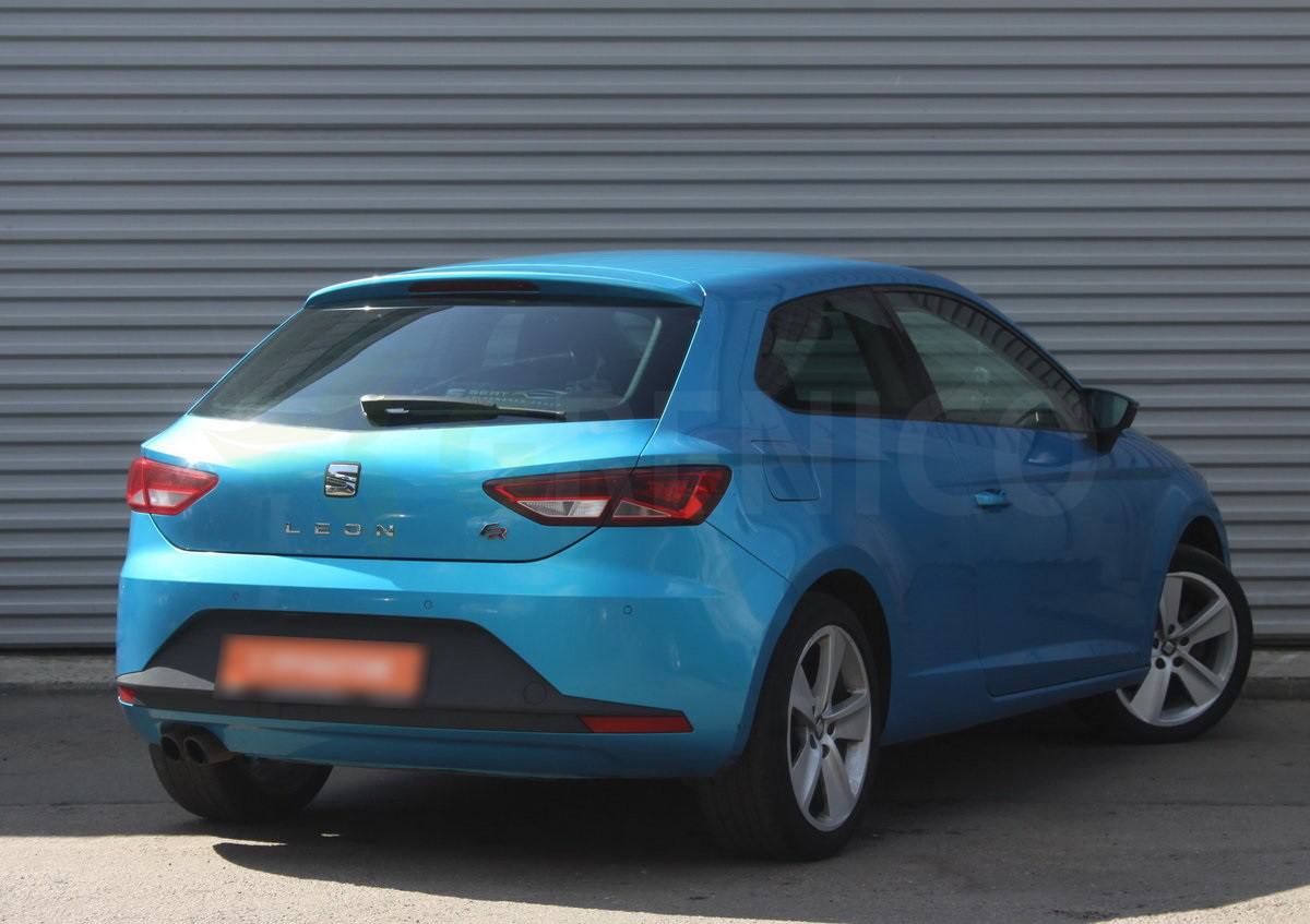 Seat Leon mk3 SC 3door hatchback 2013onwards wind deflectors 2pc HEKO