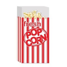 Popcorn Bags Small 25 Pack Movie Musical Awards Circus Party Decoration