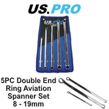 US PRO 5pc Aviation Double Ended Ring Extra L...