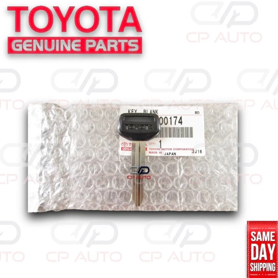 89-95 TOYOTA 4RUNNER DLX SR5 SDT MASTER LLAVE SIN CORTAR EN BLANCO FABRICANTE DE EQUIPOS ORIGINALES NUEVO Foto 3 de 4