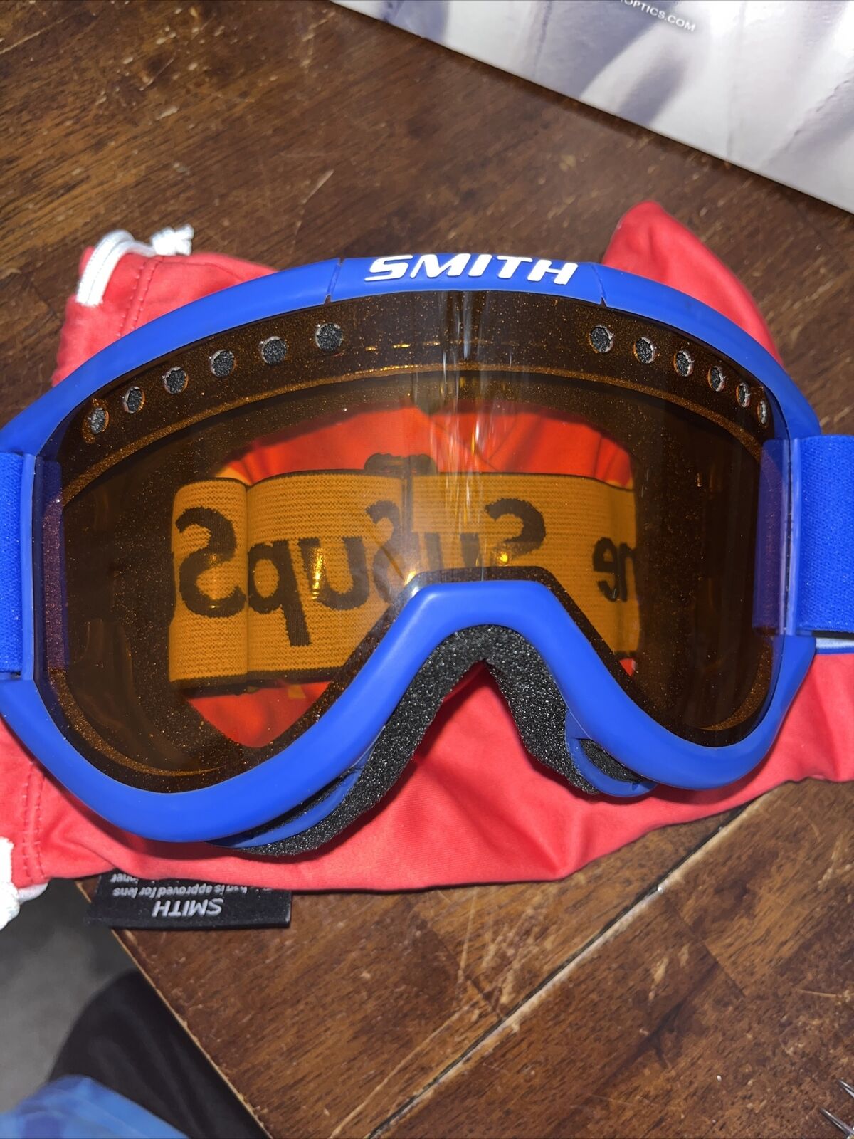 Supreme x Smith Snowboard / Ski Goggles - Blue FW15