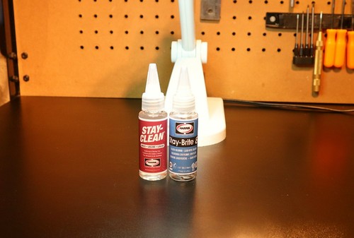 Stay Brite 8 Silver Solder 1/16" .75oz + Stay Clean Flux 1.2oz Kit