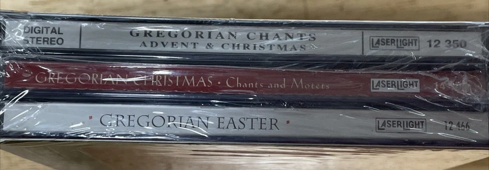 The Christ Story Gregorian Chants 1995, 3 CDs Box Set Laserlight- New Sealed - Image 3 of 4