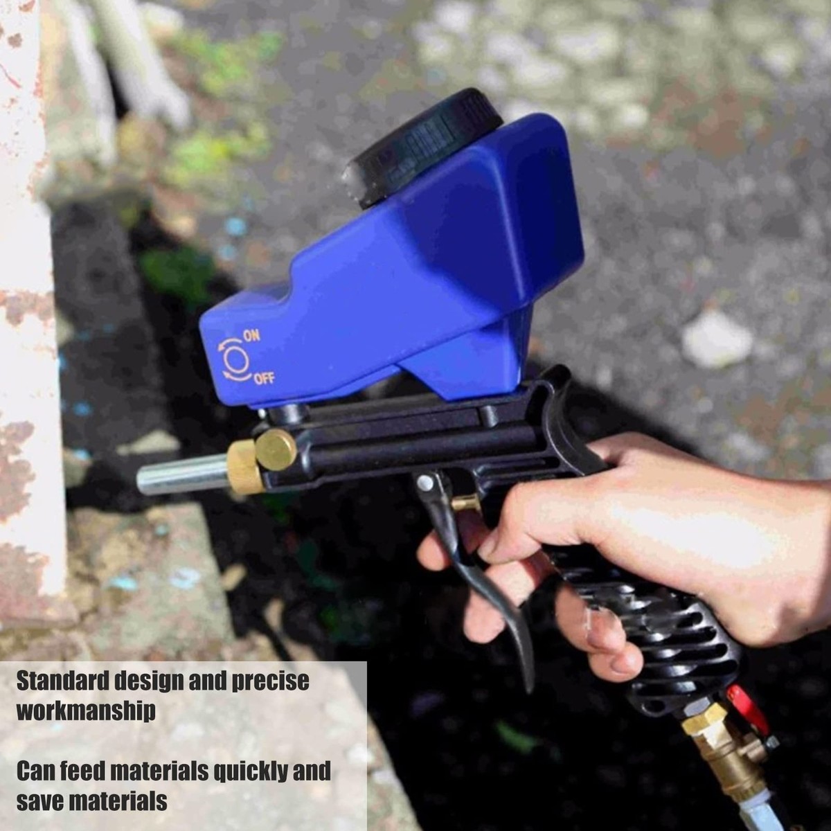 Speed Spray Gun Sandblasting Gun Buy LS Gravity Feed Air Sandblast Portable Speed ...