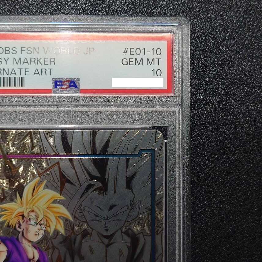 PSA10 Son Gohan E01-10 Energy Marker Fusion World Dragon PSA10 Son Gohan E01-10 Energy Marker Fusion World Dragon