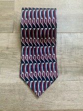 Vintage Martin Wong Napa, Ca 100% Silk Men’s Abstract Neck Tie Made In USA 54”