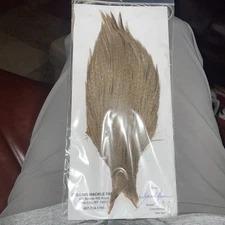 Collins Hackle Grade 1 Cape Set Barred Nuns Hackle Set of 2