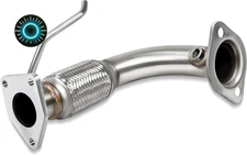 JY PERFORMANCE Front Flex Pipe Compatible With 2003-2007 2.4L Honda Accord NEW 