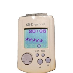 Sega Dreamcast VMU Visual Memory Unit White HKT-7000 Memory Card - Untested!