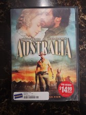 Australia DVD Hugh Jackman Nicole Kidman Blockbuster Video Case Baz Luhrmann