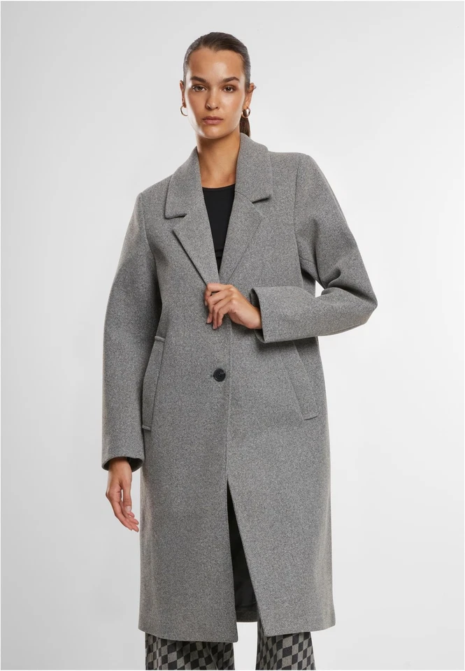 Ladies Basic Coat Mantel Damen | Urban Classics | TB7075 - Bild 1 von 1