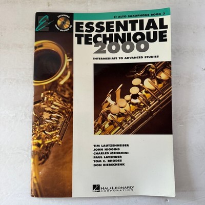 Essential Technique 2000 Eb Alto Saxophone Book 3 Hal Leonard CD Music