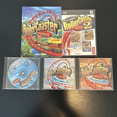 Rollercoaster Tycoon PC Lot