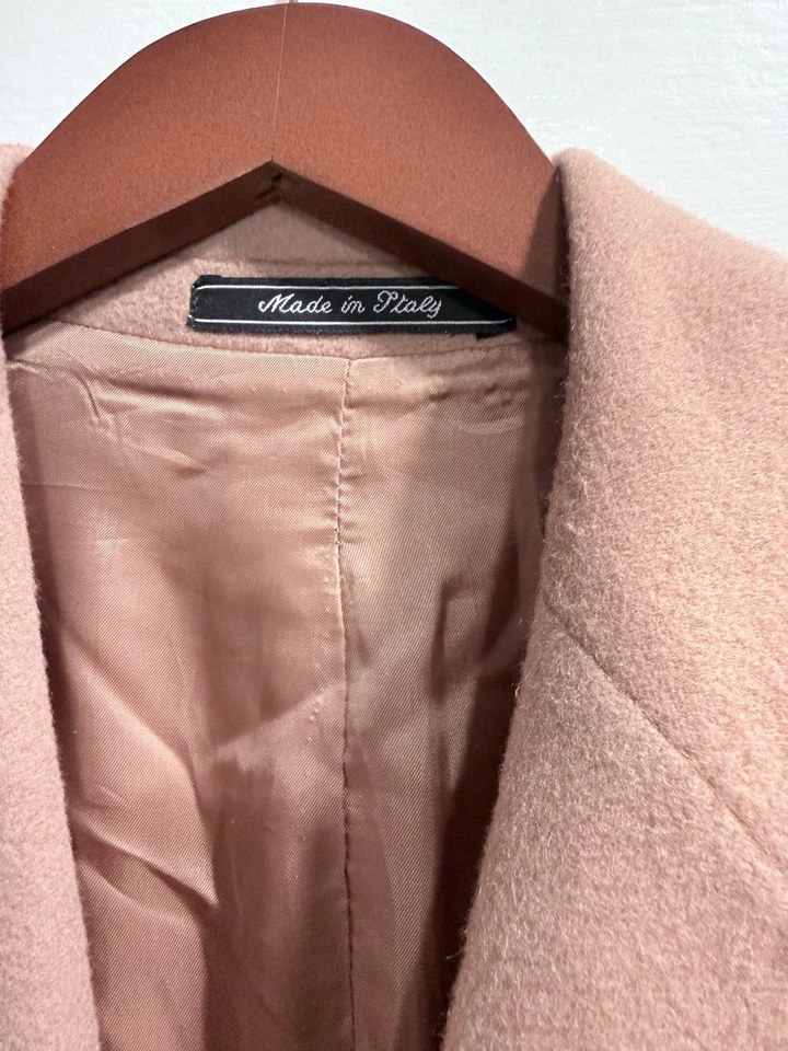 Todd Snyder, Wool/cashmere Peak Lapel Double Breasted Coat, 38R - Image 2 of 4