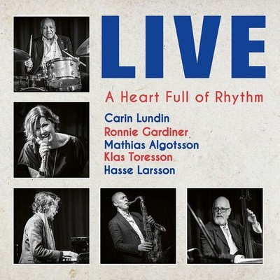 Audio Cd - Carin Lundin - Heart Full Of Rythm - Live  - Prophone -D- Neu
