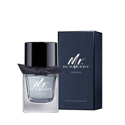 MR.BURBERRY Indigo EDT Perfume 50 ML NIB DISCONTINUED RARE Free Fast Ship