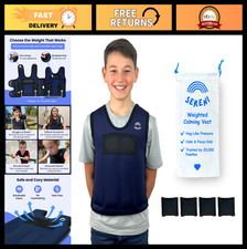 Weighted Calming Vest for Kids - Adjustable Therapy Compression Vest for Sensory