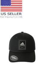 Adidas Men C Alliance Aeroready Snapback Hat Cap Black new
