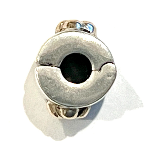 PANDORA 790140 Flower 14K Gold & Sterling Silver Clip RARE Authentic RETIRED - Picture 11 of 12