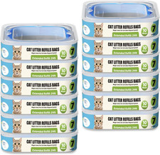 Cat Litter Refills Cartridge Compatible with Your Genie Litter Standard, plus an