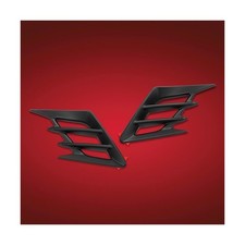 Show Chrome Accessories Black Side Panel Vent...