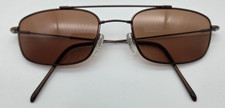 Luxottica Memorize 6523 3004 Eyeglasses FRAMES ONLY 55-20-145 Brown Metal