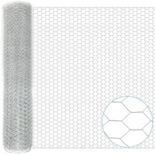 45 inX100 ft Chicken Wire Fencing Metal Floral Fence for Crafts 1 Inch Hexagonal 0.78 per foot