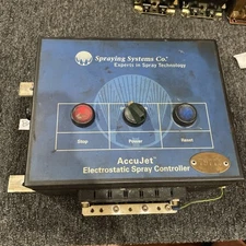 SPRAYING Systems Co. Accujet ECF 102002-300 Rev 3 GREEN BUTTON BROKE