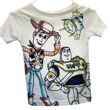 Disney Pixar Toy Story Kids Pajama Top Woody Buzz Alien Graphic, Size 5T