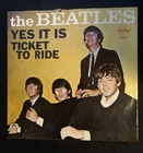 The Beatles Ticket to Ride / Yes It Is Capitol 5407 45 rpm 7” PS Picture Sleeve
