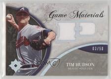 2006 Ultimate Collection Ultimate Game Materials 3/50 Tim Hudson #UGM-HT 0af