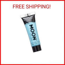 Moon Glow - 0.42oz Blacklight Neon UV Face  Body Paint - Pastel Blue
