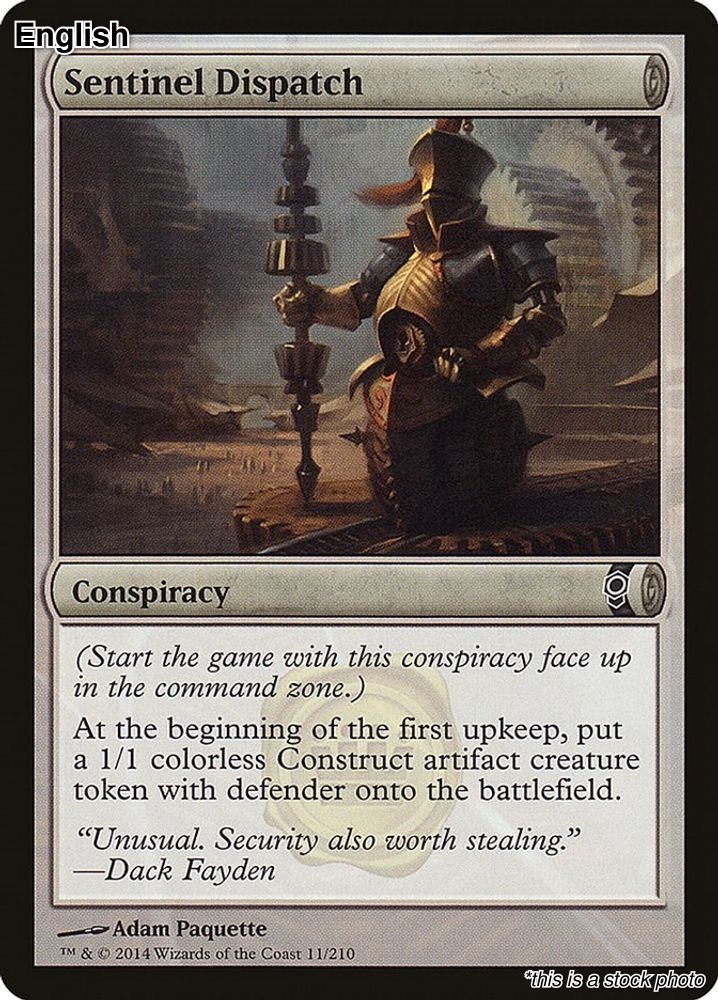MTG Sentinel Dispatch [CNS - 11] LP