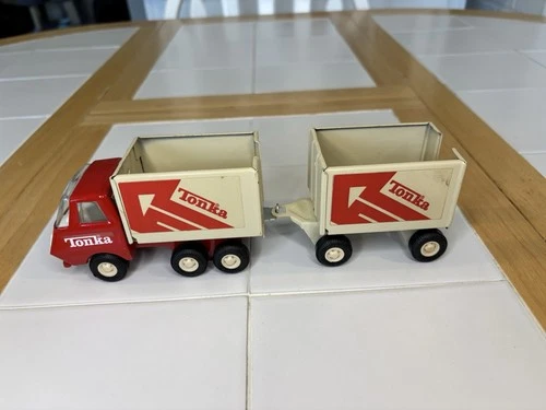 Tiny Tonka Van Truck And Trailer Color Variation