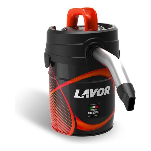 Lavor Bidone aspiraceneri 500W (4Lt) ASHLEY 4.0 Black e Red 40057 00001