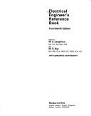 Electrical Engineer's Reference Book M. A., Say, Maurice George L