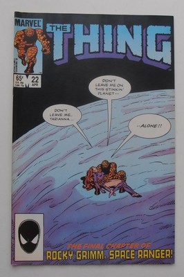 THE THING #22 MARVEL COMICS APRIL 1985