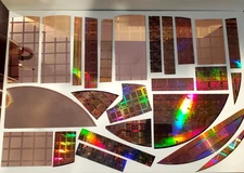 177 + Gram Lot Pieces Slices Semiconductor Silicon Copper Wafers Lithography #9A