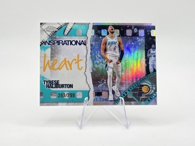 Tyrese Haliburton 2025-26 Topps Chrome Inspirational Teal Refractor SP #/299
