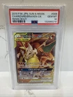 2019 POKEMON JPN SUN & MOON REMIX BOUT #008 CHARIZARD & BRAIXEN GX PSA 10
