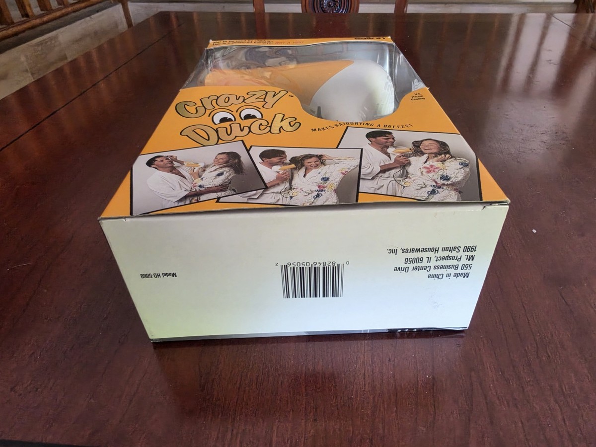 Vintage Retro Crazy Duck Salton HD5060 Hair Dryer for sale online