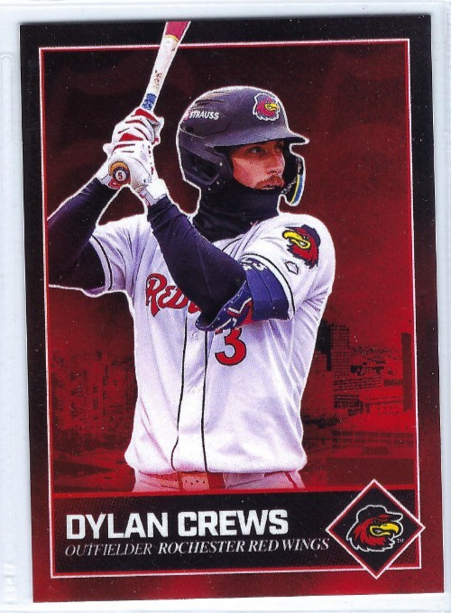 2026 Rochester Red Wings (Triple-A Washington Nationals) Dylan Crews