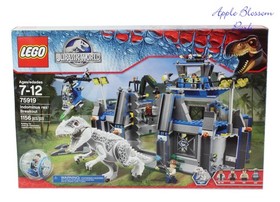 NEW Factory Sealed Lego Jurassic World INDOMINUS REX BREAKOUT Set 75919 - Dr Wu