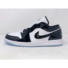 Air Jordan 1 Low Concord Black Patent Sneakers, Size 13 BNIB DV1309-100