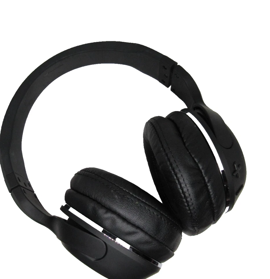 Skullcandy Auriculares Inalámbricos Bluetooth Sobre la Oreja - Negros - Plegables con Micrófono Foto 3 de 4